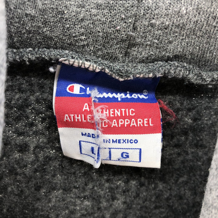 2000'S Champion Authentic Athletic Apparel Pullover Hoodie, Men's Size L unclear gray type Vintage Second Hand