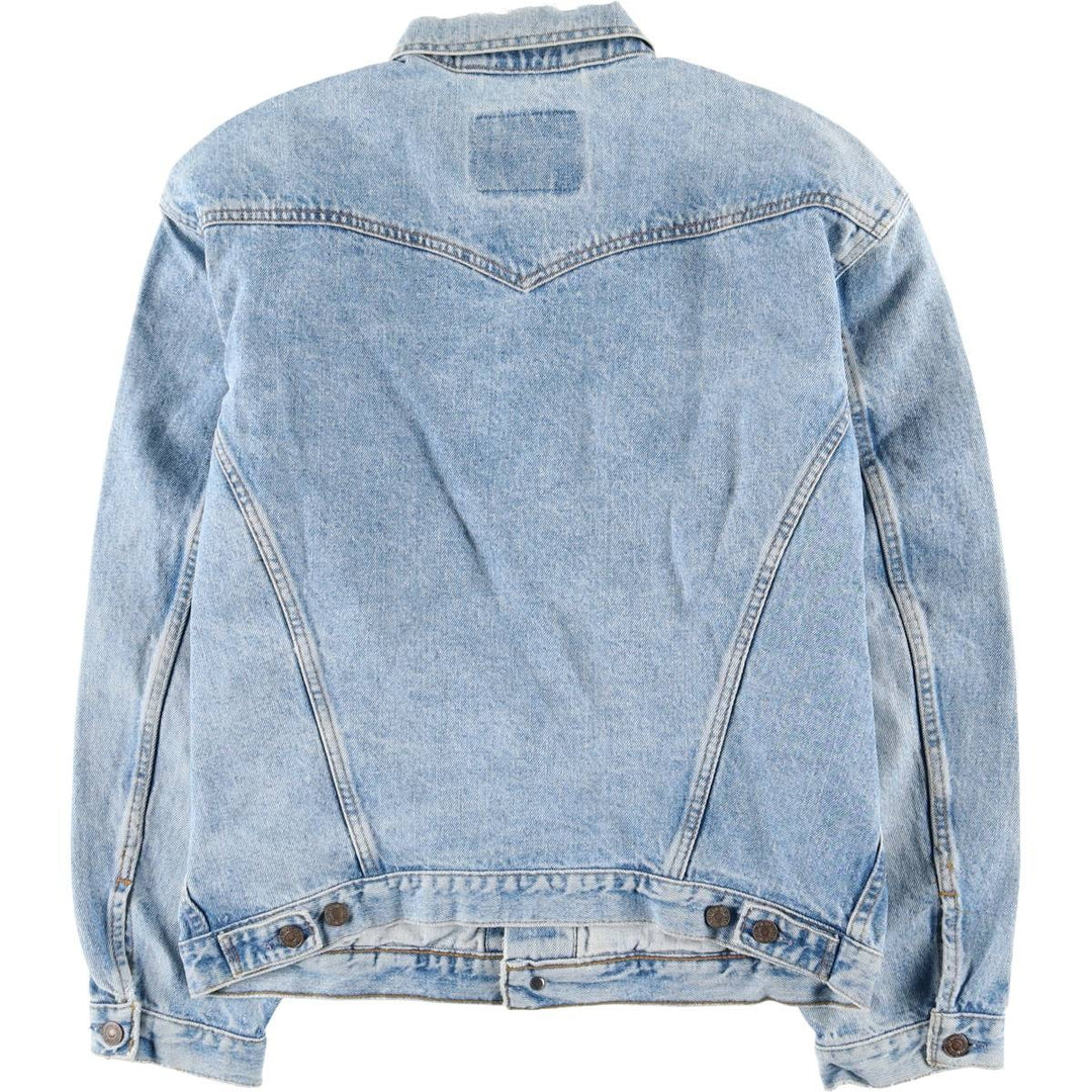 90s-00'S Levi's 75525-4891 Denim Jacket, Made in Canada, Men's Size M (approx.), Vintage. unclear blue type Vintage Second Hand