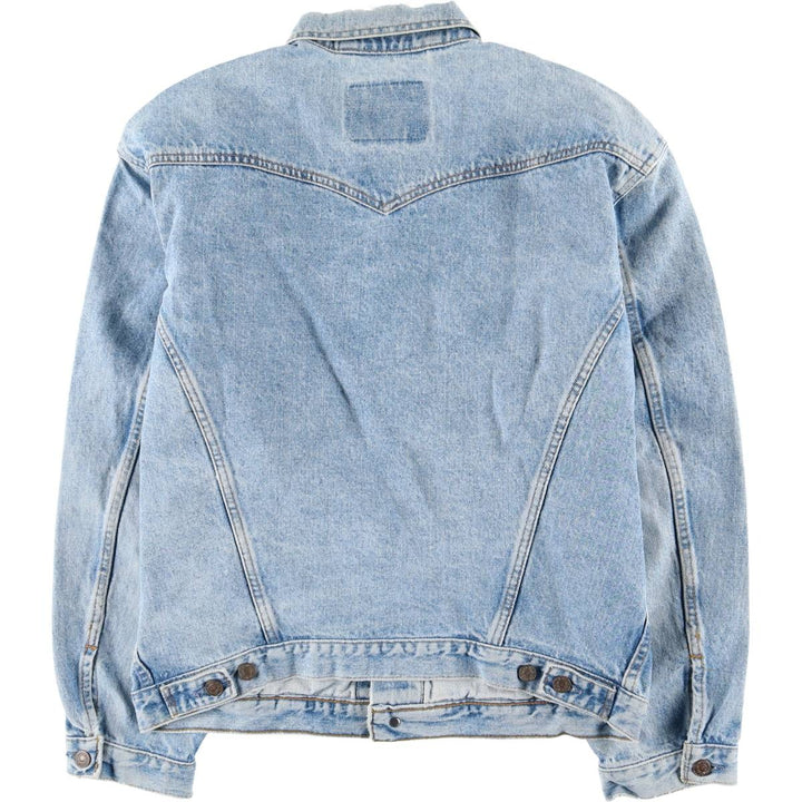 90s-00'S Levi's 75525-4891 Denim Jacket, Made in Canada, Men's Size M (approx.), Vintage. unclear blue type Vintage Second Hand