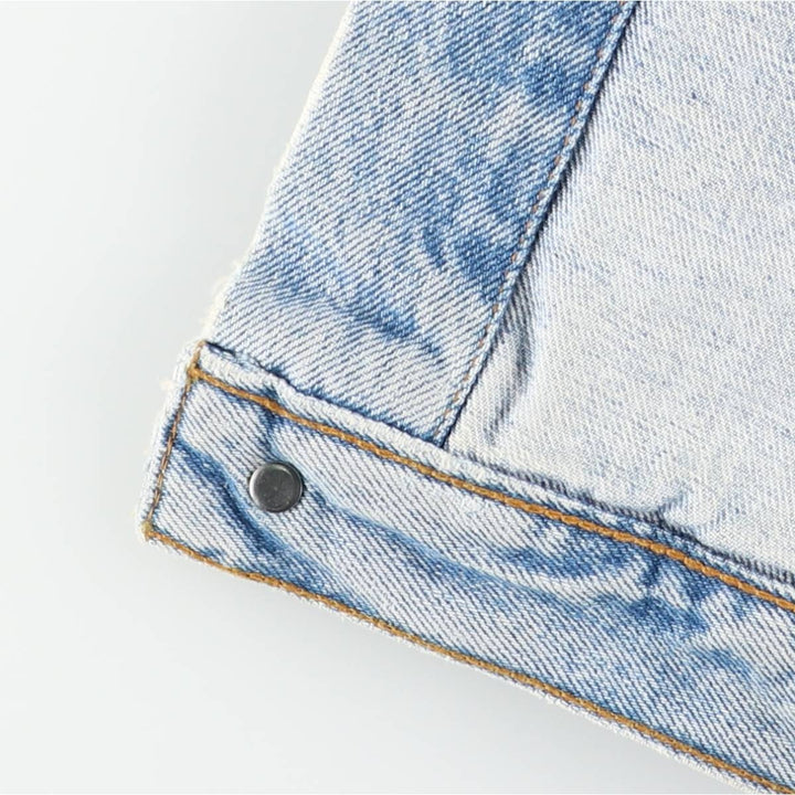 90s-00'S Levi's 75525-4891 Denim Jacket, Made in Canada, Men's Size M (approx.), Vintage. unclear blue type Vintage Second Hand
