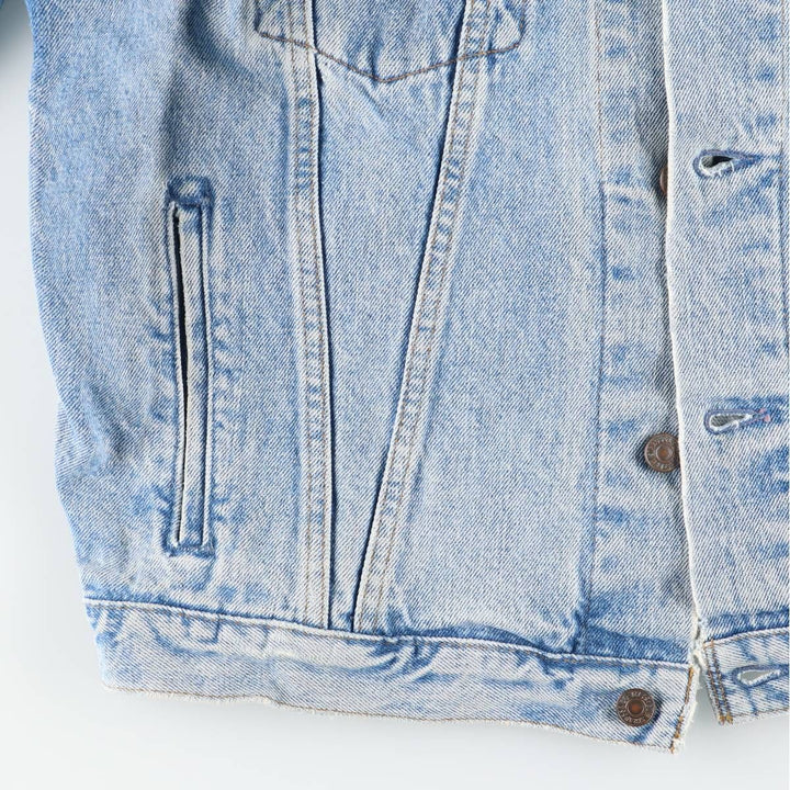 90s-00'S Levi's 75525-4891 Denim Jacket, Made in Canada, Men's Size M (approx.), Vintage. unclear blue type Vintage Second Hand