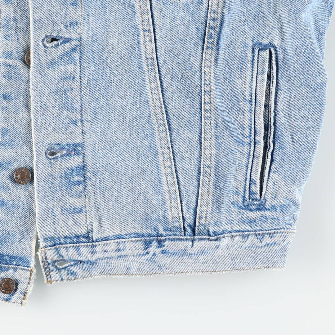 90s-00'S Levi's 75525-4891 Denim Jacket, Made in Canada, Men's Size M (approx.), Vintage. unclear blue type Vintage Second Hand