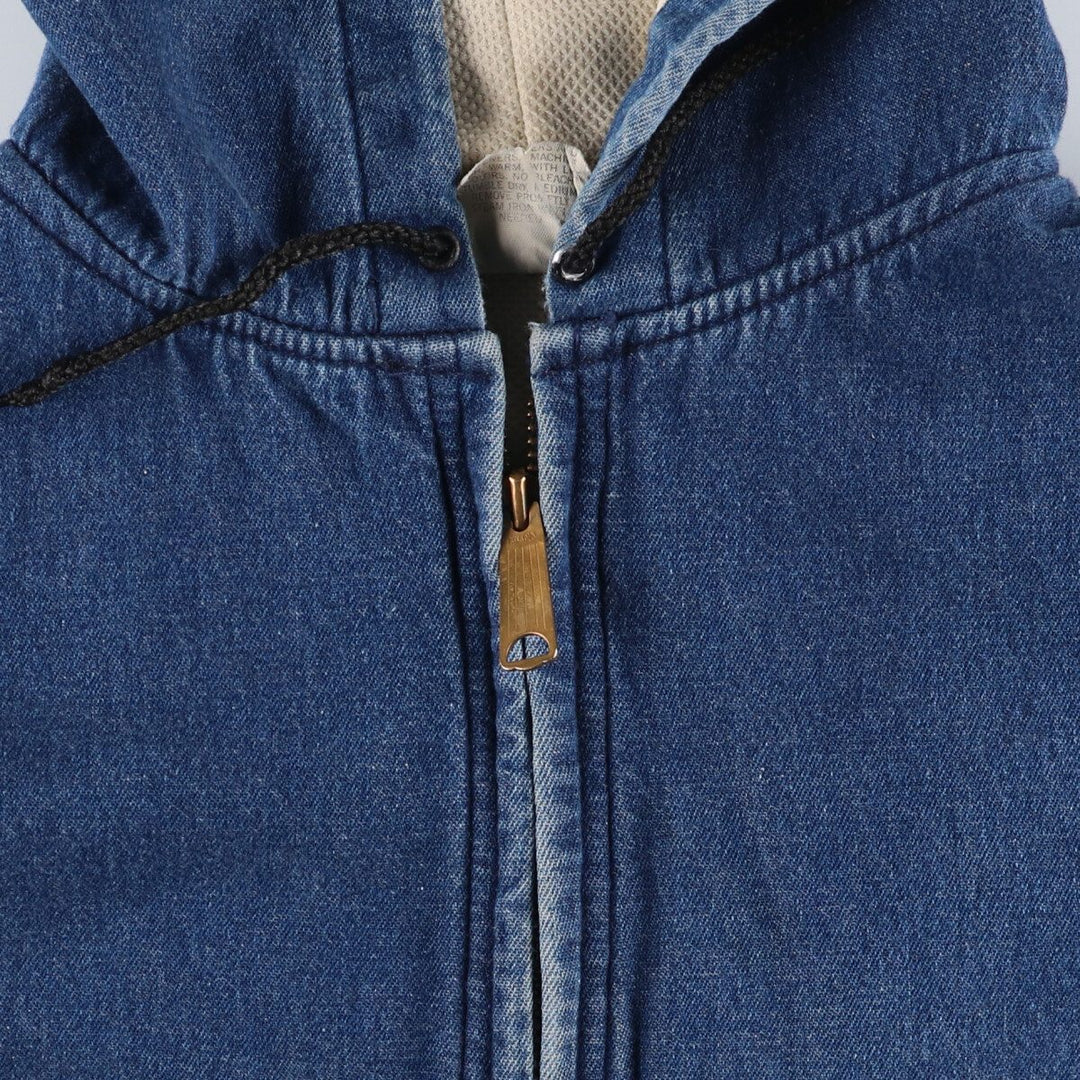 60s~ Vintage denim hoodie made in USA, men's XL size /eaa524500