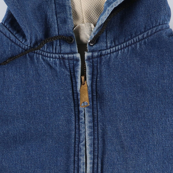 60s~ Vintage denim hoodie made in USA, men's XL size /eaa524500