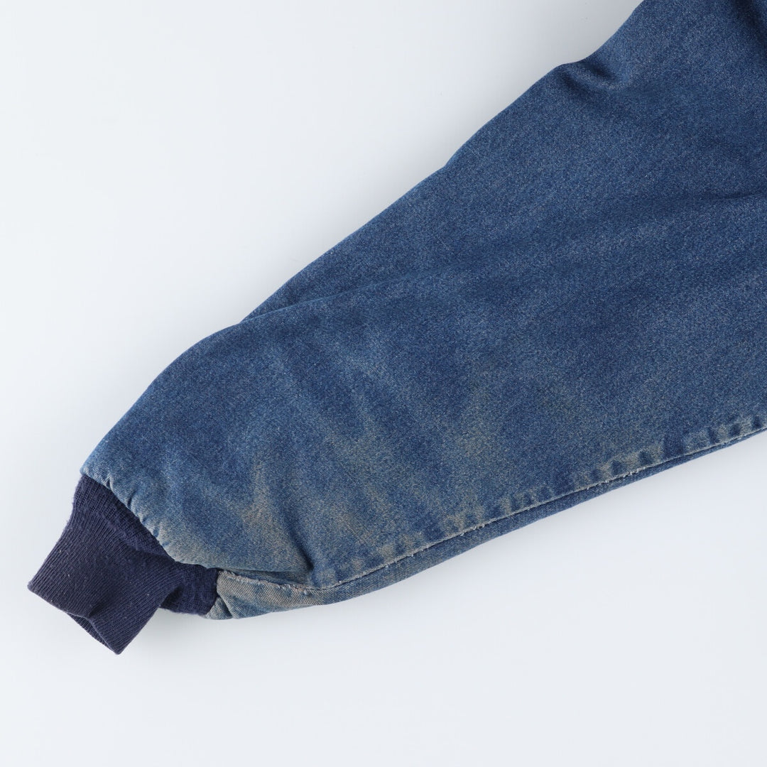 60s~ Vintage denim hoodie made in USA, men's XL size /eaa524500