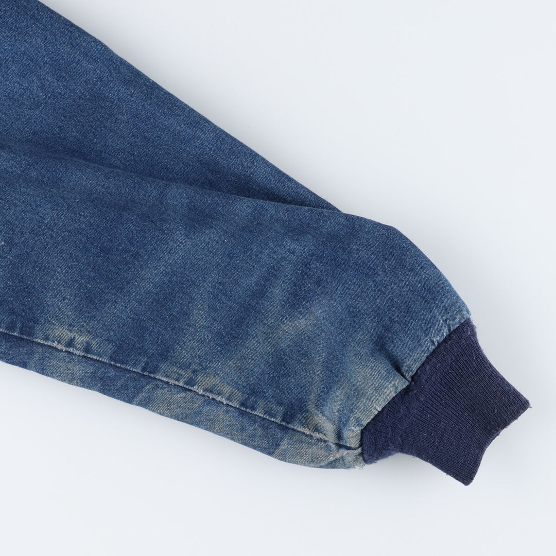 60s~ Vintage denim hoodie made in USA, men's XL size /eaa524500