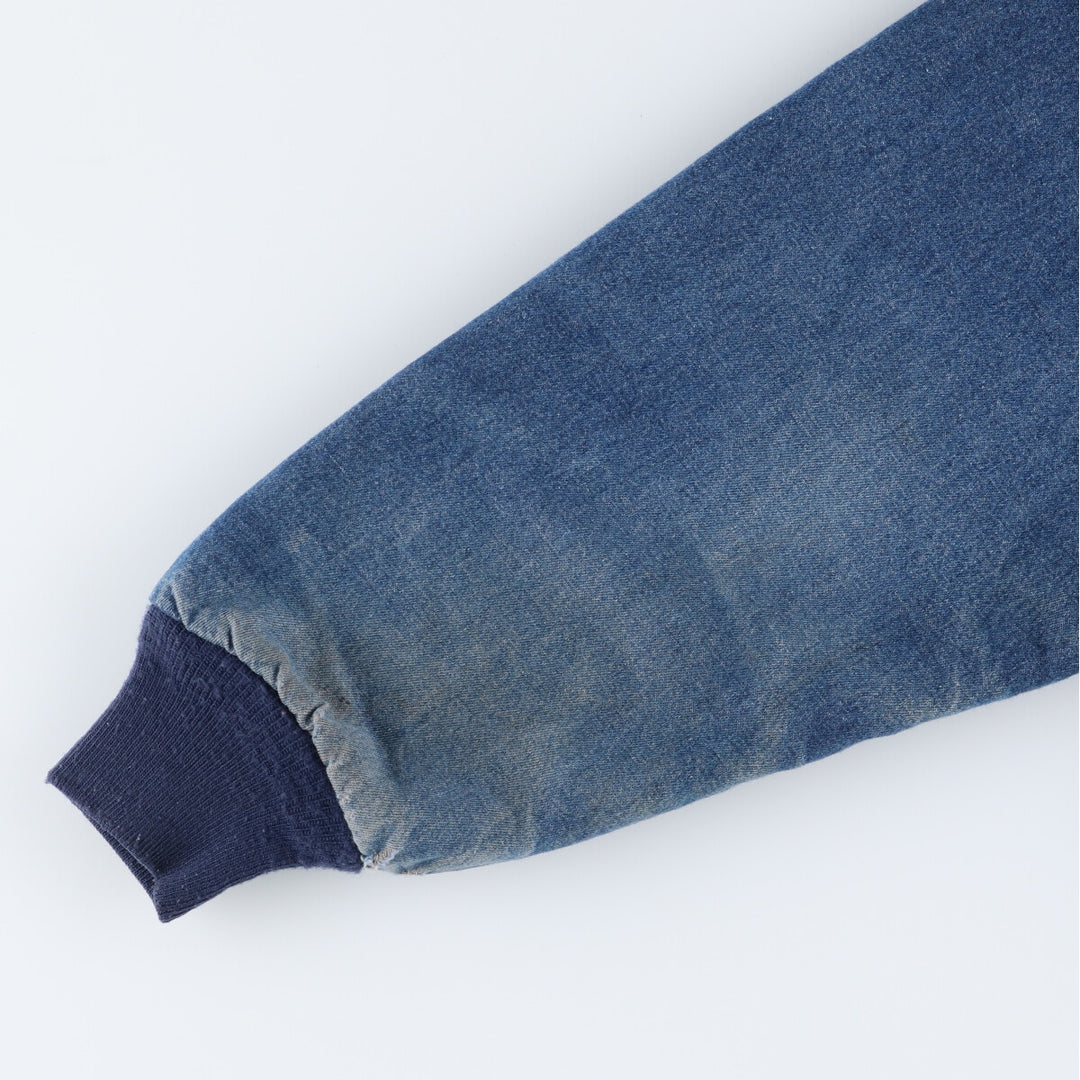 60s~ Vintage denim hoodie made in USA, men's XL size /eaa524500