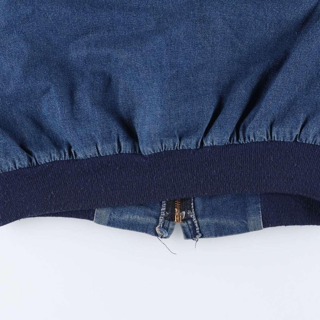 60s~ Vintage denim hoodie made in USA, men's XL size /eaa524500