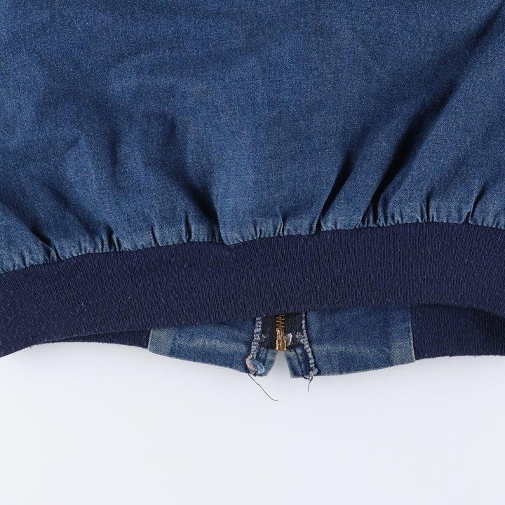 60s~ Vintage denim hoodie made in USA, men's XL size /eaa524500