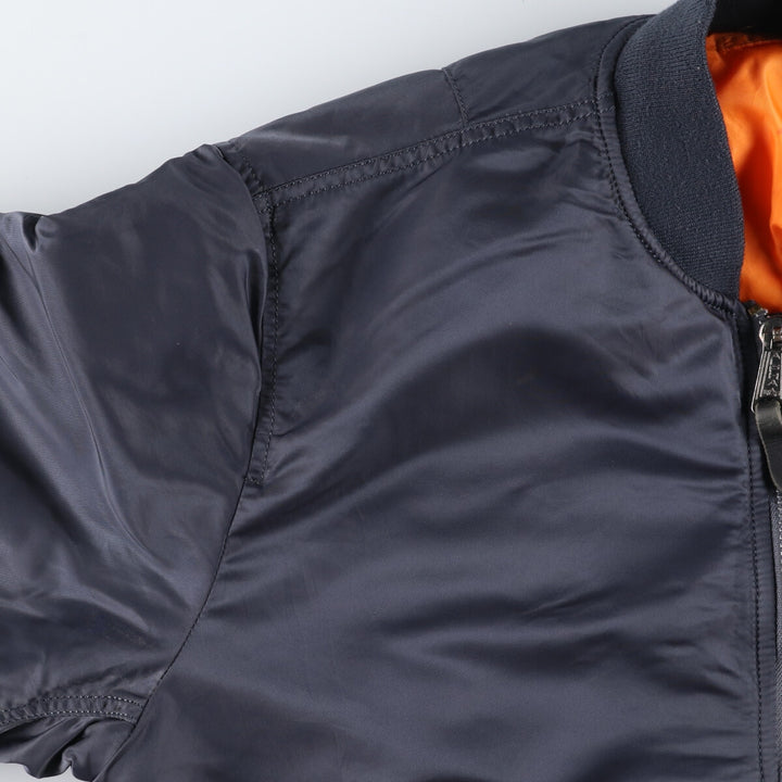 90'S civilian Alpha MA-1 type military flight jacket, men's size L, vintage /eaa524502