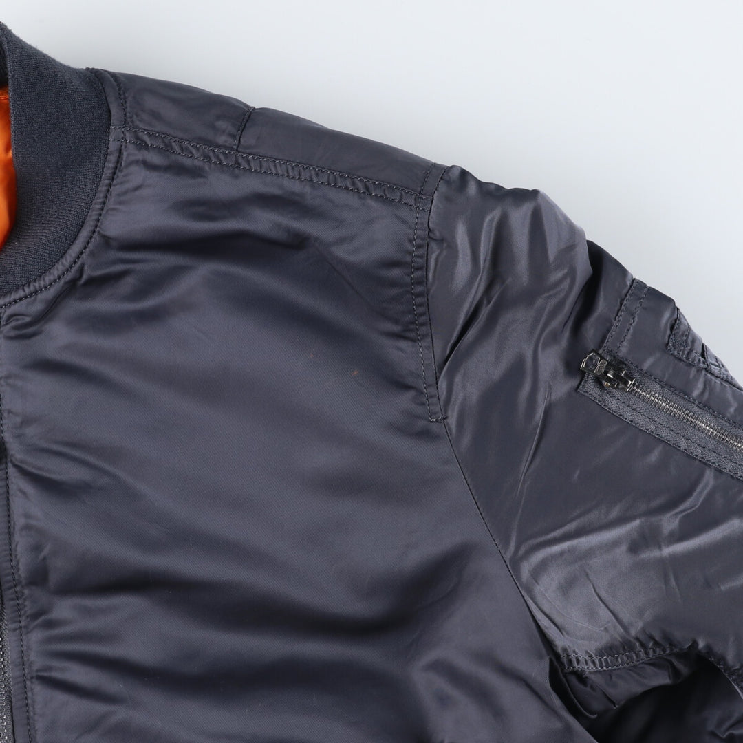 90'S civilian Alpha MA-1 type military flight jacket, men's size L, vintage /eaa524502