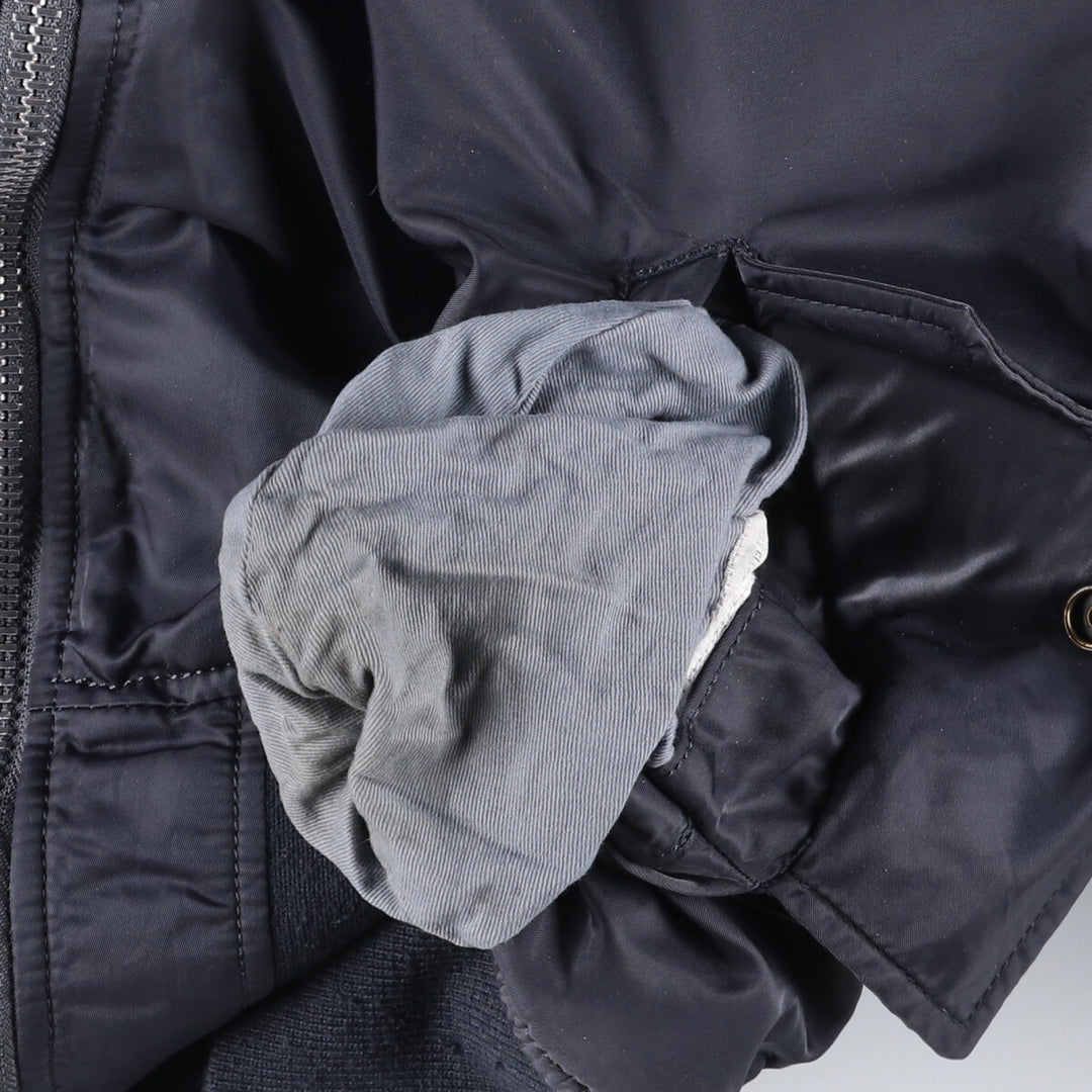 90'S civilian Alpha MA-1 type military flight jacket, men's size L, vintage /eaa524502