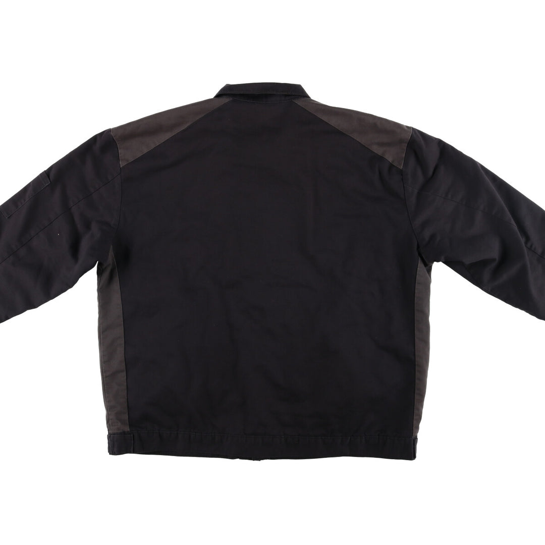 Red Kap Padded Work Jacket, Men's XL polyester black type Vintage Second Hand