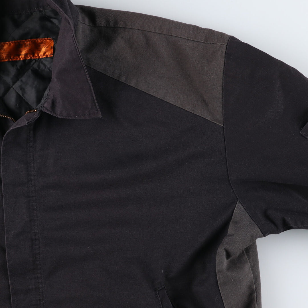 Red Kap Padded Work Jacket, Men's XL polyester black type Vintage Second Hand
