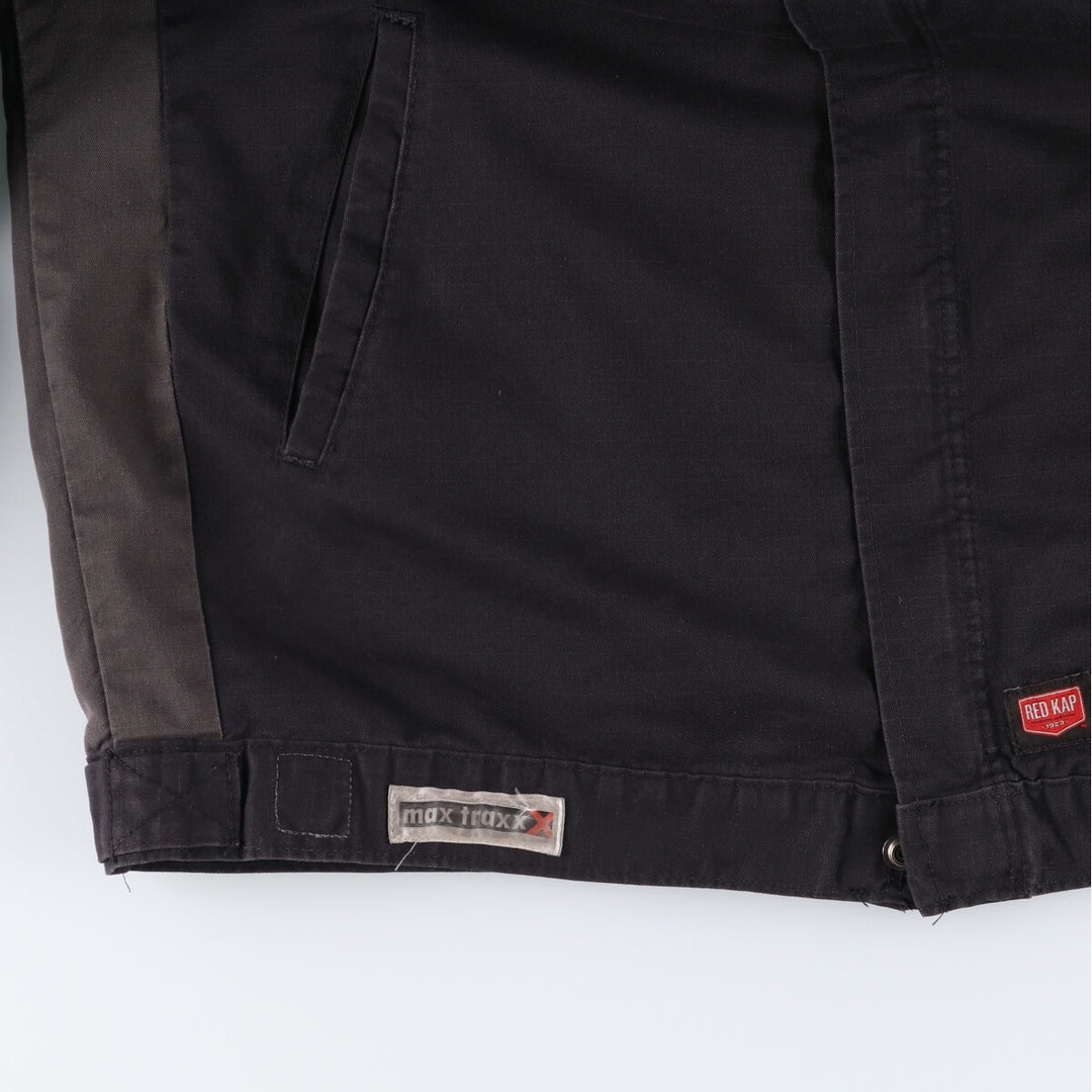 Red Kap Padded Work Jacket, Men's XL polyester black type Vintage Second Hand