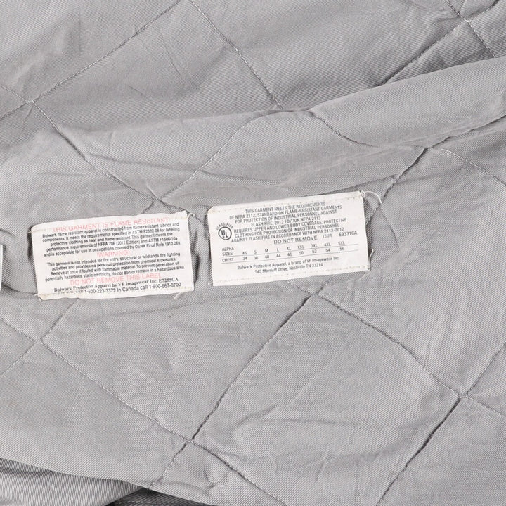 90s~00'S Bulwark padded work blouson men's size L /eaa524517