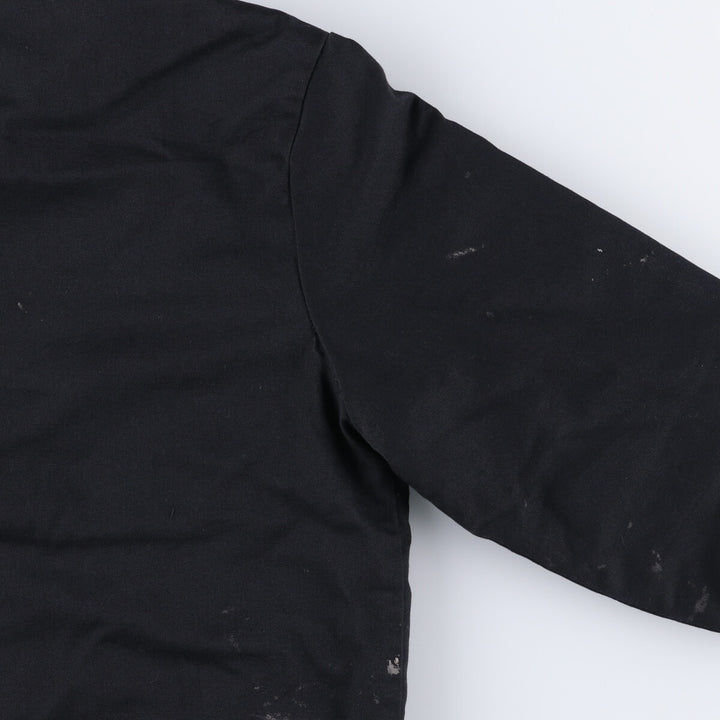 Dickies padded work jacket, men's size L polyester black type Vintage Second Hand