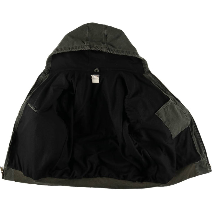 Carhartt Active Jacket Duck Full Zip Hoodie Men's XXL / eaa524539