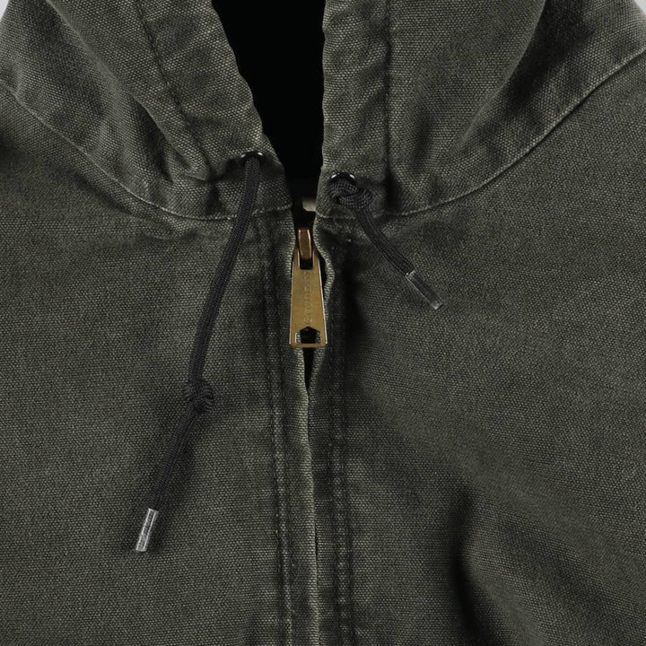 Carhartt Active Jacket Duck Full Zip Hoodie Men's XXL / eaa524539