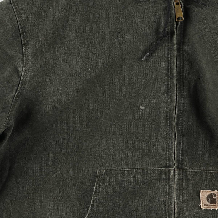 Carhartt Active Jacket Duck Full Zip Hoodie Men's XXL / eaa524539