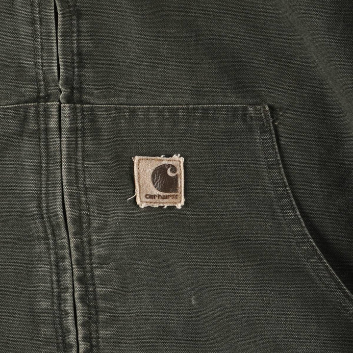 Carhartt Active Jacket Duck Full Zip Hoodie Men's XXL / eaa524539