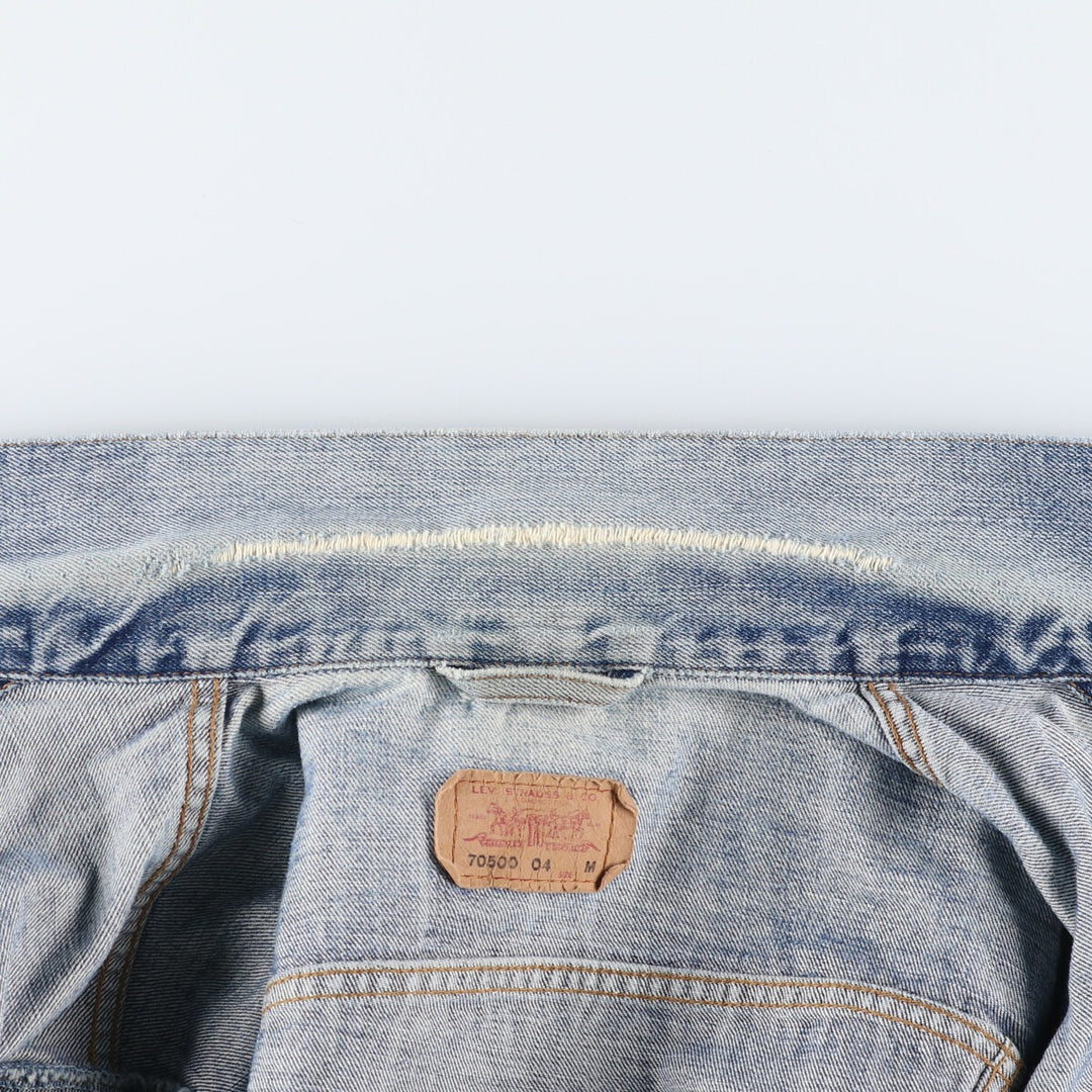 90'S Levi's 70550 04 Euro Model Denim Jacket, G-Jean, Men's M Size, Vintage / eaa524558