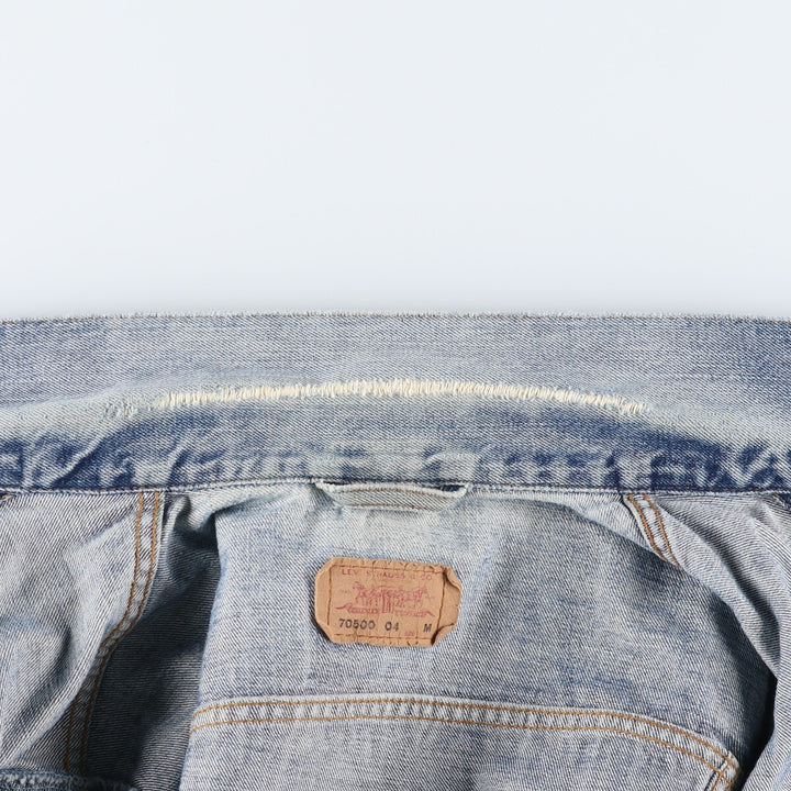 90'S Levi's 70550 04 Euro Model Denim Jacket, G-Jean, Men's M Size, Vintage / eaa524558