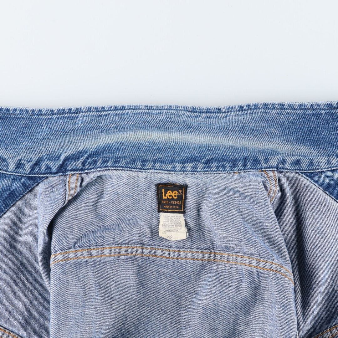 Vintage 80'S Lee Riders denim jacket, made in USA, men's size M / eaa524560