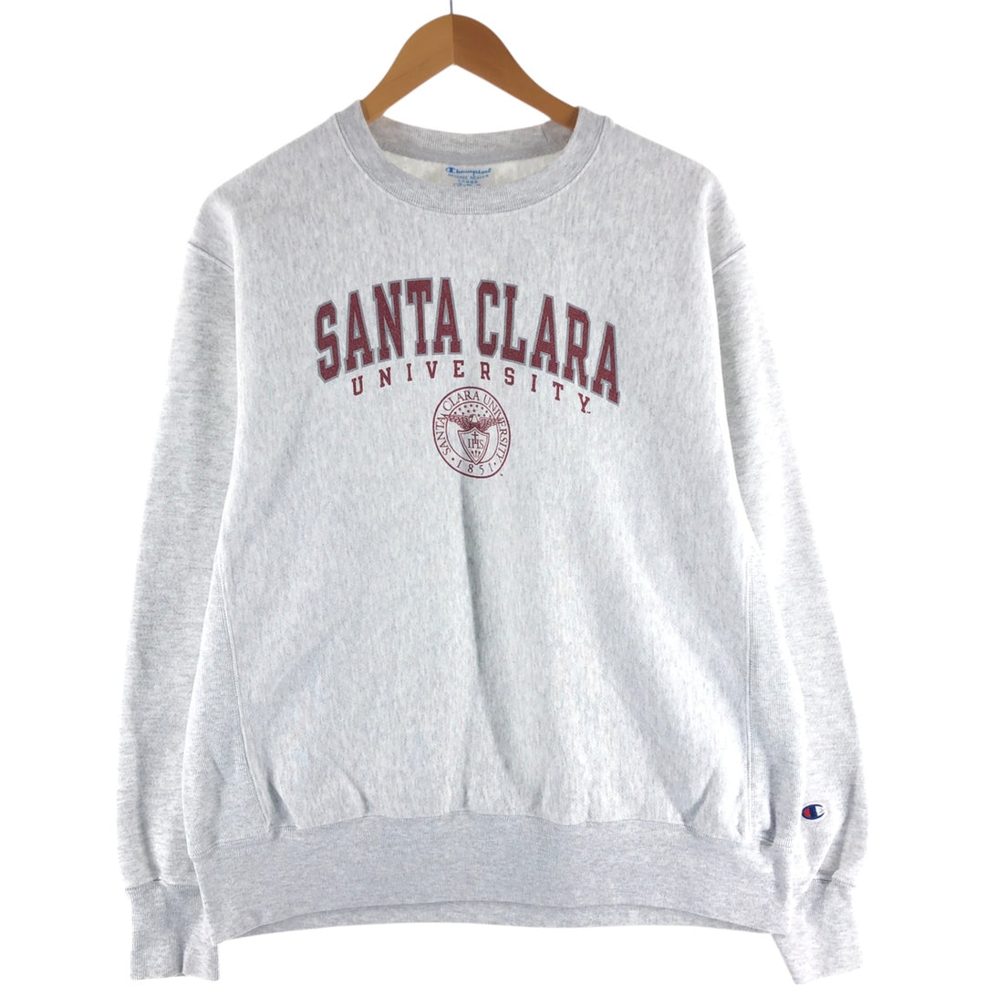 Champion REVERSE WEAVE Reverse Weave College Sweatshirt Trainer Men's L size cotton gray type Vintage Second Hand