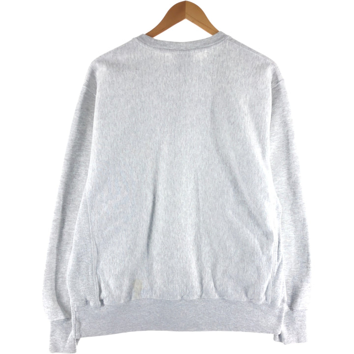 Champion REVERSE WEAVE Reverse Weave College Sweatshirt Trainer Men's L size cotton gray type Vintage Second Hand