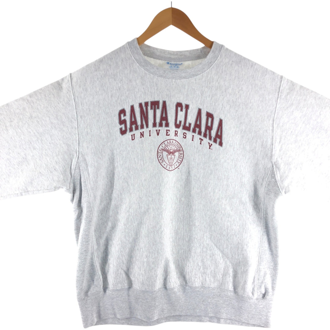 Champion REVERSE WEAVE Reverse Weave College Sweatshirt Trainer Men's L size cotton gray type Vintage Second Hand