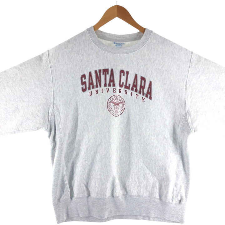 Champion REVERSE WEAVE Reverse Weave College Sweatshirt Trainer Men's L size cotton gray type Vintage Second Hand