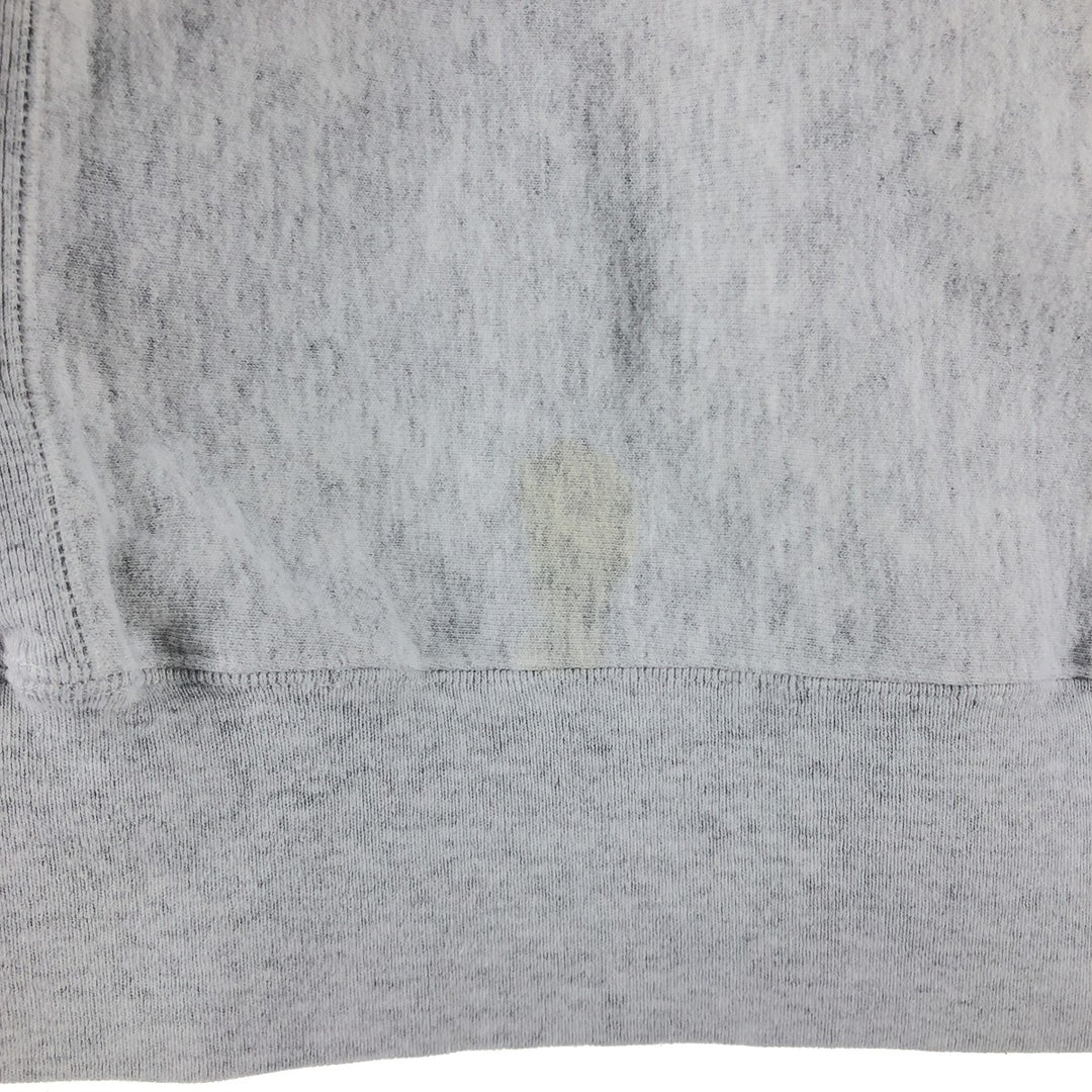 Champion REVERSE WEAVE Reverse Weave College Sweatshirt Trainer Men's L size cotton gray type Vintage Second Hand