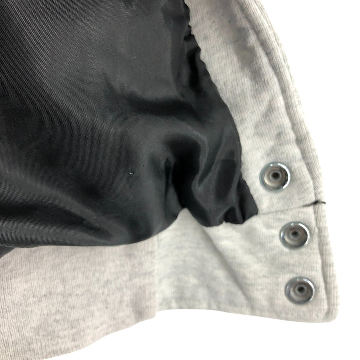 90'S Mickey and Co. varsity sweatshirt, men's size L, vintage unclear gray type Vintage Second Hand