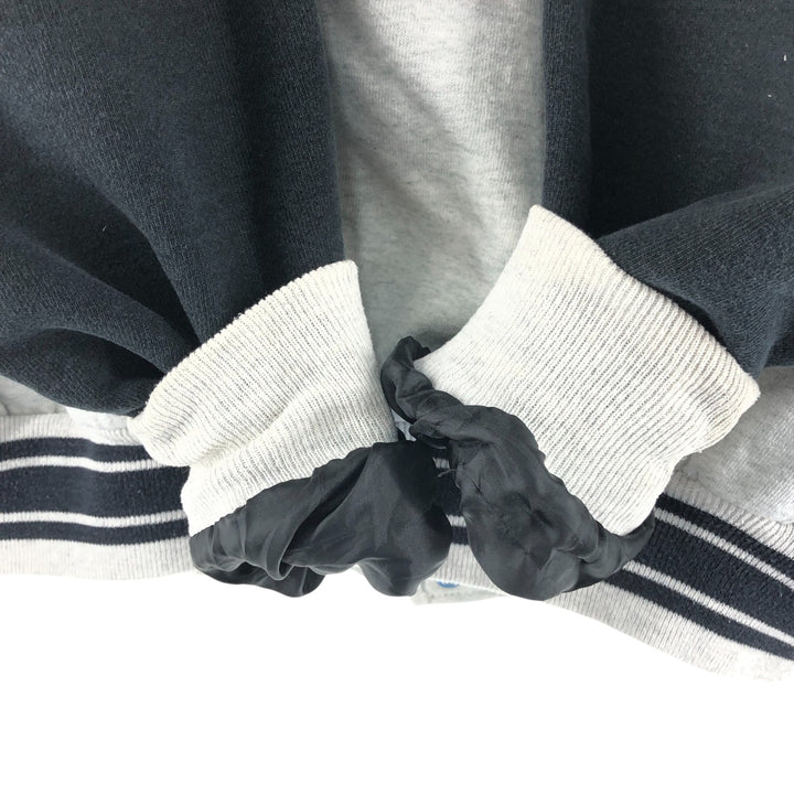 90'S Mickey and Co. varsity sweatshirt, men's size L, vintage unclear gray type Vintage Second Hand