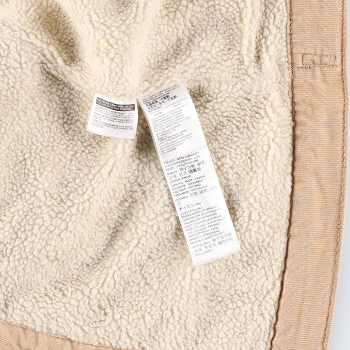 Levi's Corduroy Boa Jacket, Women's, Size M cotton Beige type Vintage Second Hand