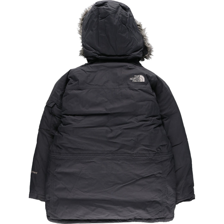 2000'S The North Face McMurdo Parka Hyvent Down Parka Men's XXL Nylon Charcoal Vintage Second Hand