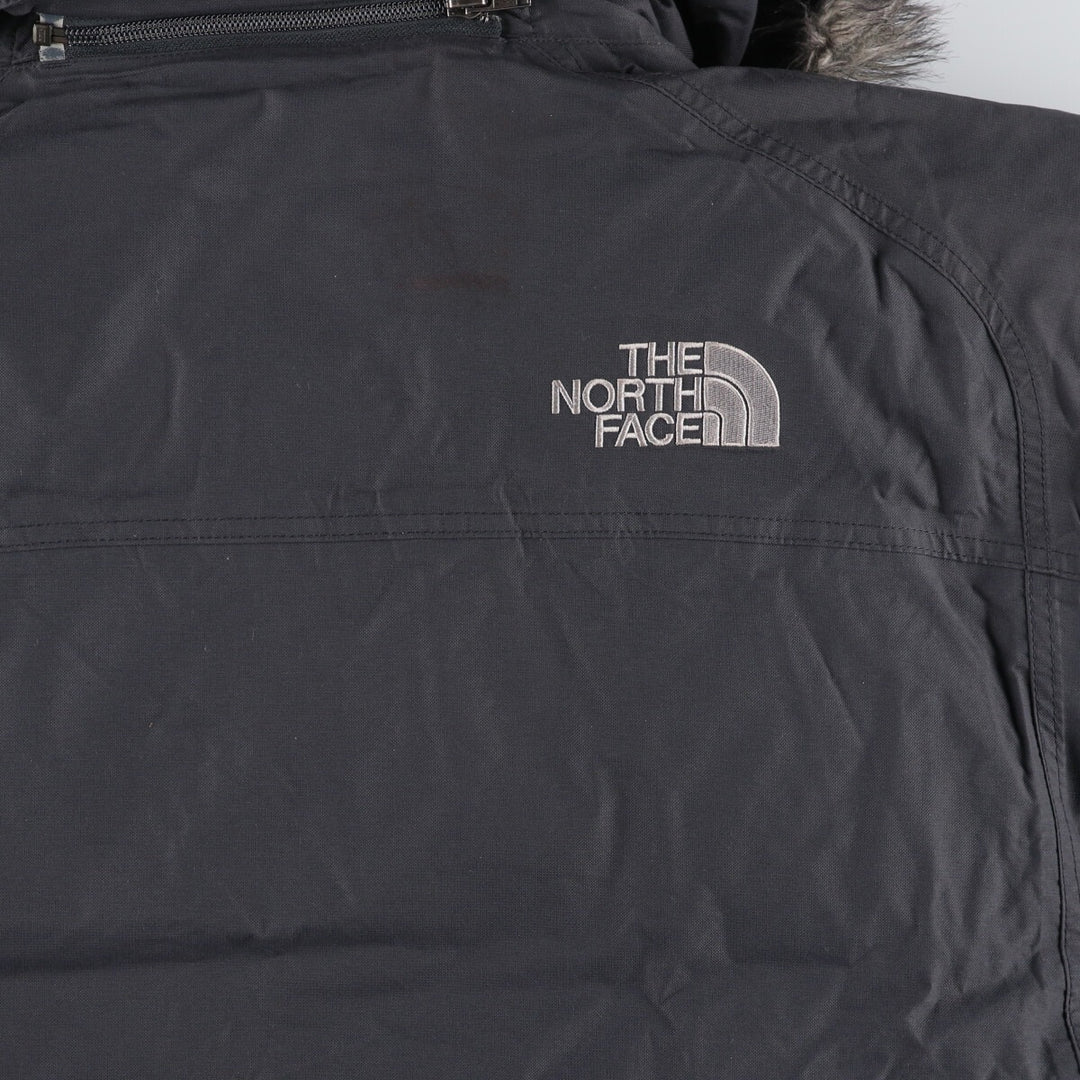 2000'S The North Face McMurdo Parka Hyvent Down Parka Men's XXL Nylon Charcoal Vintage Second Hand