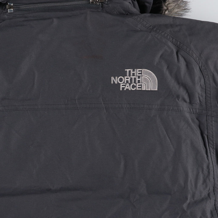 2000'S The North Face McMurdo Parka Hyvent Down Parka Men's XXL Nylon Charcoal Vintage Second Hand