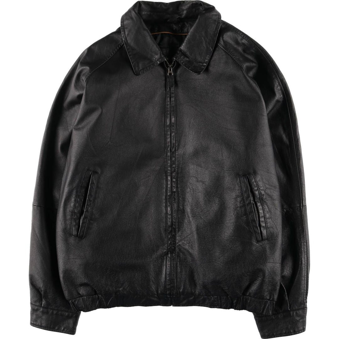 ST JOHN'S BAY Padded Swing Top Type Leather Blouson Men's L size /eaa524629