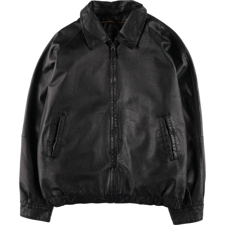 ST JOHN'S BAY Padded Swing Top Type Leather Blouson Men's L size /eaa524629