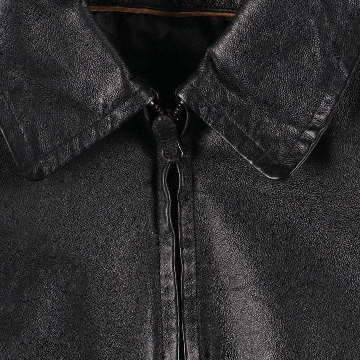 ST JOHN'S BAY Padded Swing Top Type Leather Blouson Men's L size /eaa524629