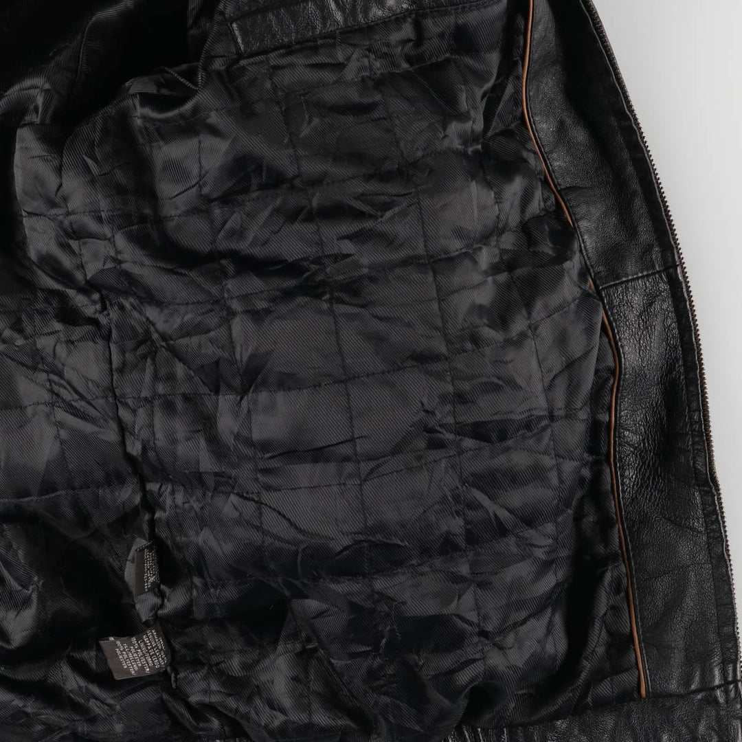 ST JOHN'S BAY Padded Swing Top Type Leather Blouson Men's L size /eaa524629