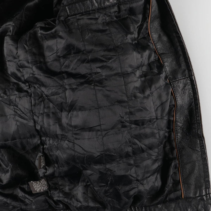 ST JOHN'S BAY Padded Swing Top Type Leather Blouson Men's L size /eaa524629