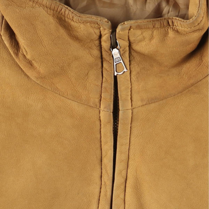 Eddie Bauer Padded Leather Blouson Type Men's XL Size / eaa524637