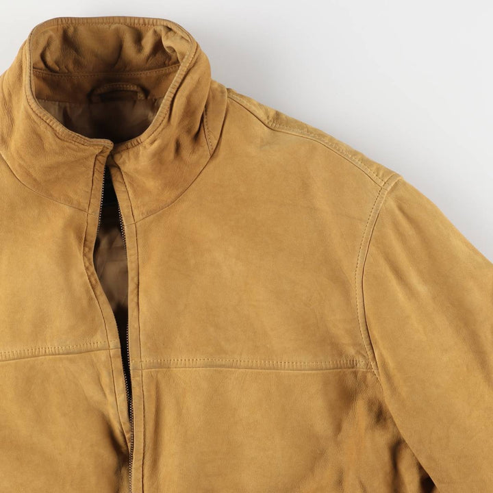 Eddie Bauer Padded Leather Blouson Type Men's XL Size / eaa524637