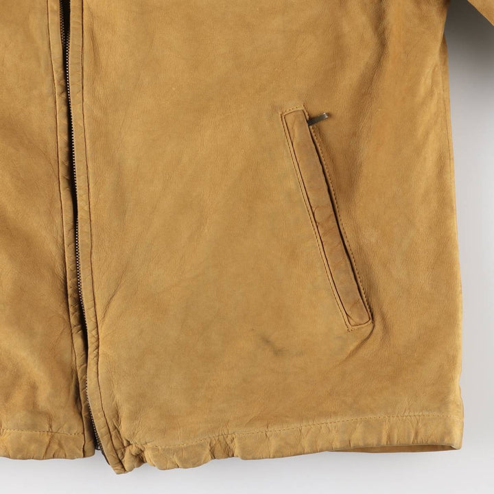 Eddie Bauer Padded Leather Blouson Type Men's XL Size / eaa524637