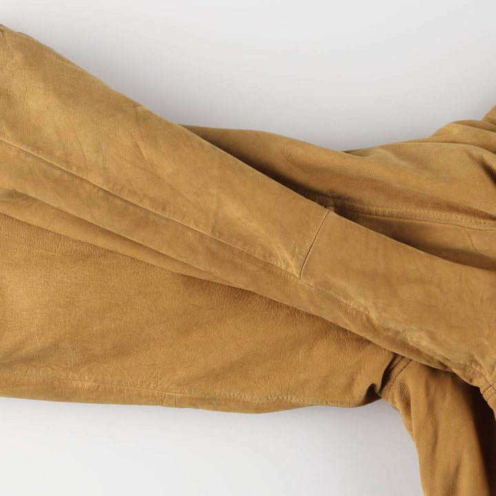 Eddie Bauer Padded Leather Blouson Type Men's XL Size / eaa524637