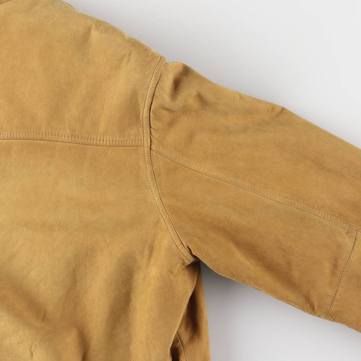 Eddie Bauer Padded Leather Blouson Type Men's XL Size / eaa524637