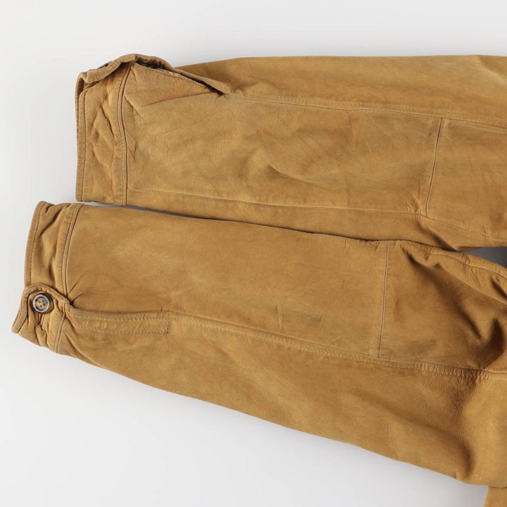 Eddie Bauer Padded Leather Blouson Type Men's XL Size / eaa524637